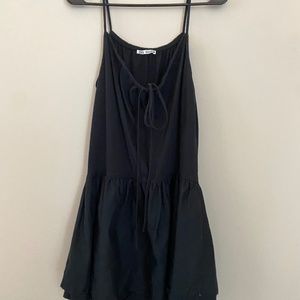 Zara (M) Black Spaghetti Strap Dress